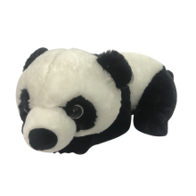 Peluche Panda Allongé Sur Le Front